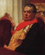 Portrait of president of the Russian Historian Society, Boris Kustodiev
